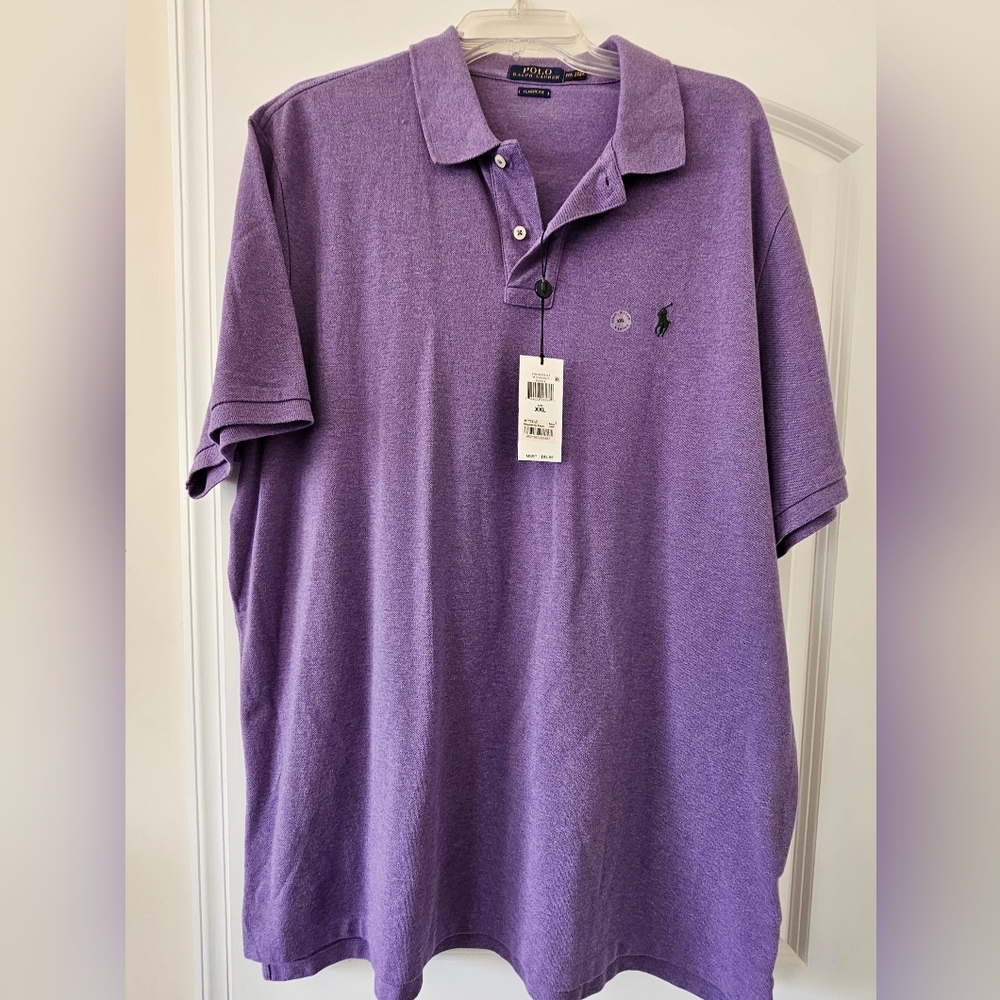 Polo by Ralph Lauren Purple Men's Shirt